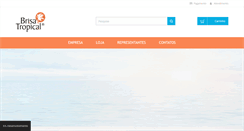 Desktop Screenshot of brisatropical.com.br