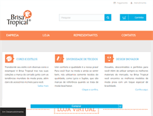 Tablet Screenshot of brisatropical.com.br