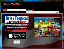 Tablet Screenshot of brisatropical.com